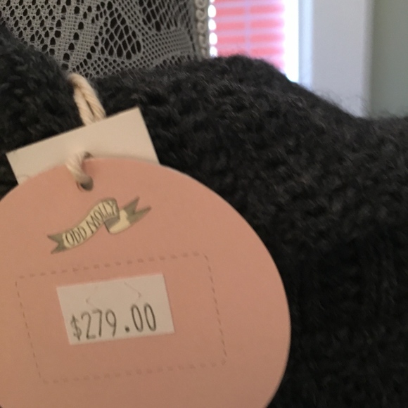 Grey Sweater Coat - Picture 4 of 5